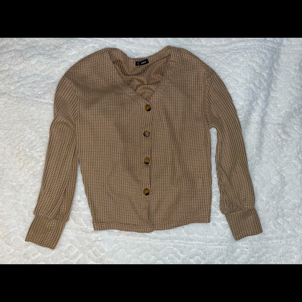 Brown sweater
